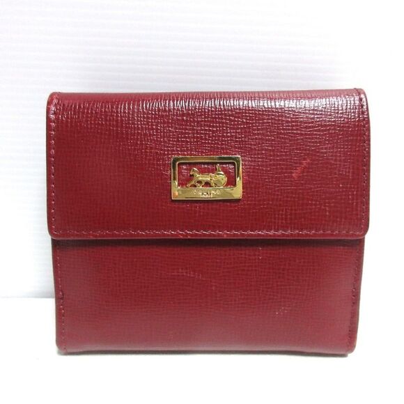 Celine Carriage Hardware Leather Bifold Wallet - Picture 1 of 10